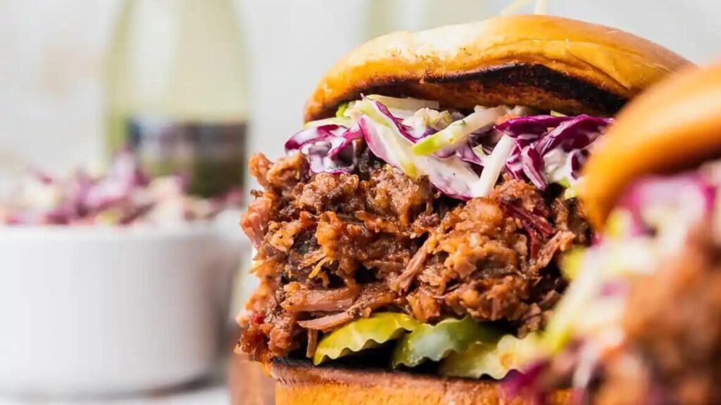 Host the Ultimate Fourth of July Cookout with These 28 Last Minute BBQ Recipes Smoked Brisket Sandwich by Sweet Tea and Thyme