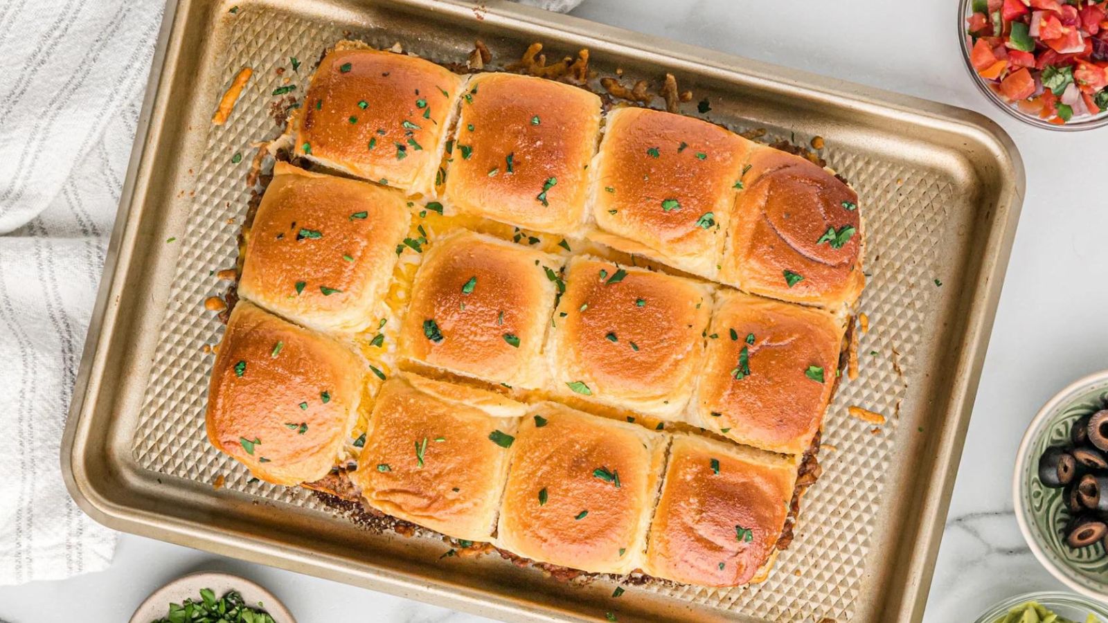 Small But Mighty: 21 Slider Recipes That Pack a Punch Taco Sliders by Eating on a Dime