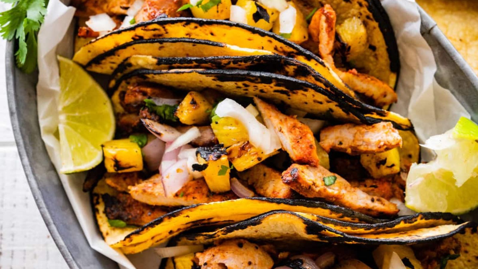 Breaking Taco News: 32 Taco Recipes That'll Make Your Mouth Water Tacos De Trompo (Tacos Al Pastor) by Cucina by Elena