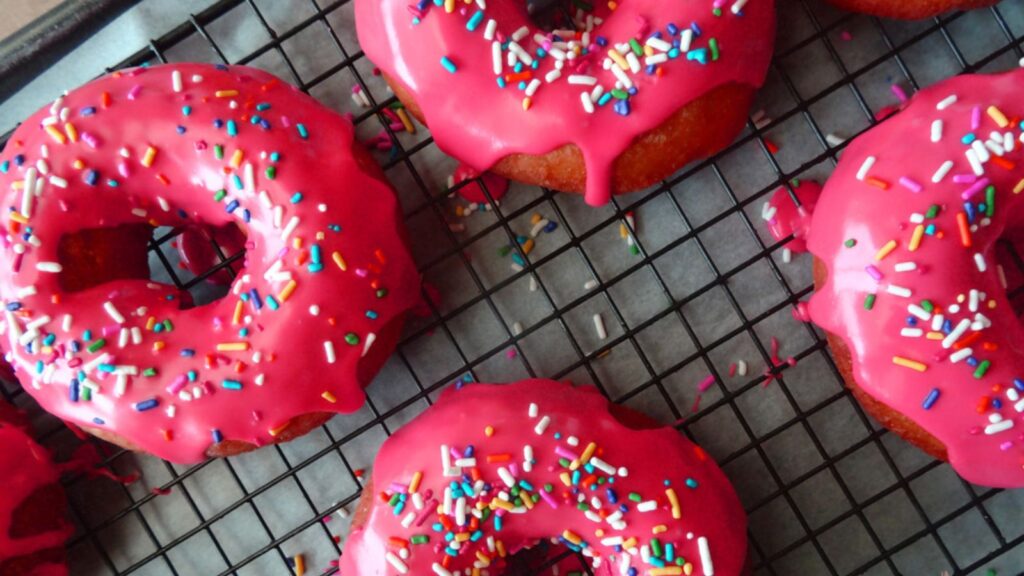 From Small Screen to Big Flavors: 14 TV Recipes Worth Breaking the Fourth Wall The Simpsons Doughnuts! (or Do’h-nuts) by The Flavor Bender