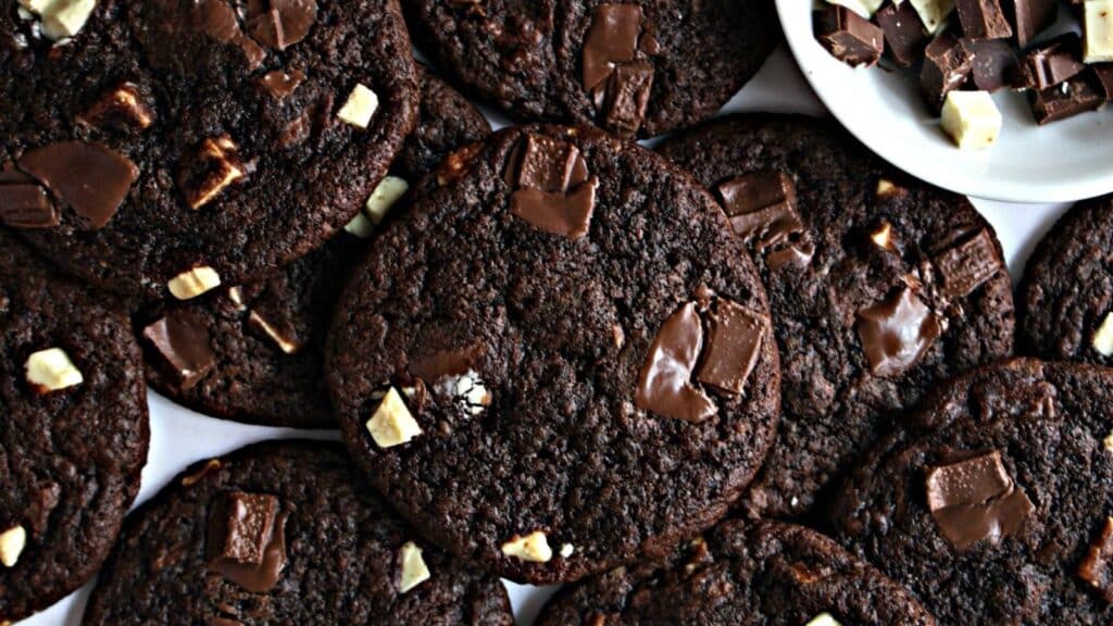 Triple Chocolate Chunk Cookies by The Monday Box