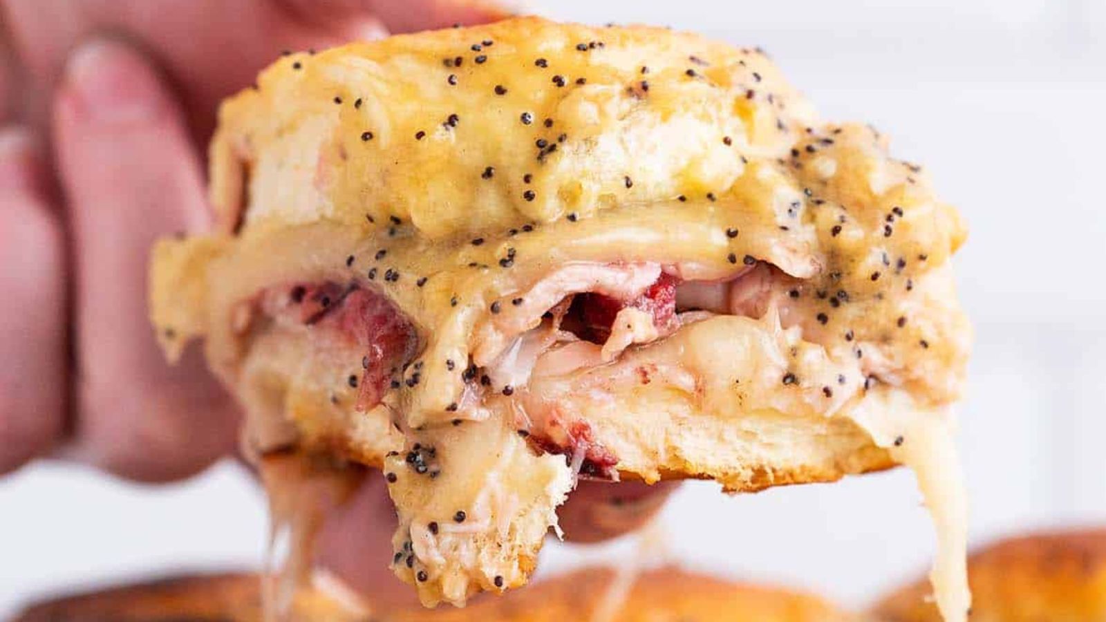 Small But Mighty: 21 Slider Recipes That Pack a Punch Turkey Sliders by An Edible Mosaic