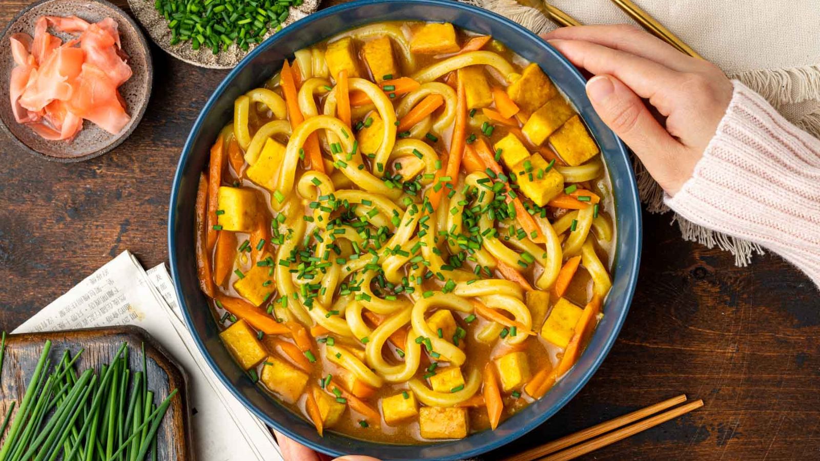 Vegan Curry Udon by Vegan Every Time
