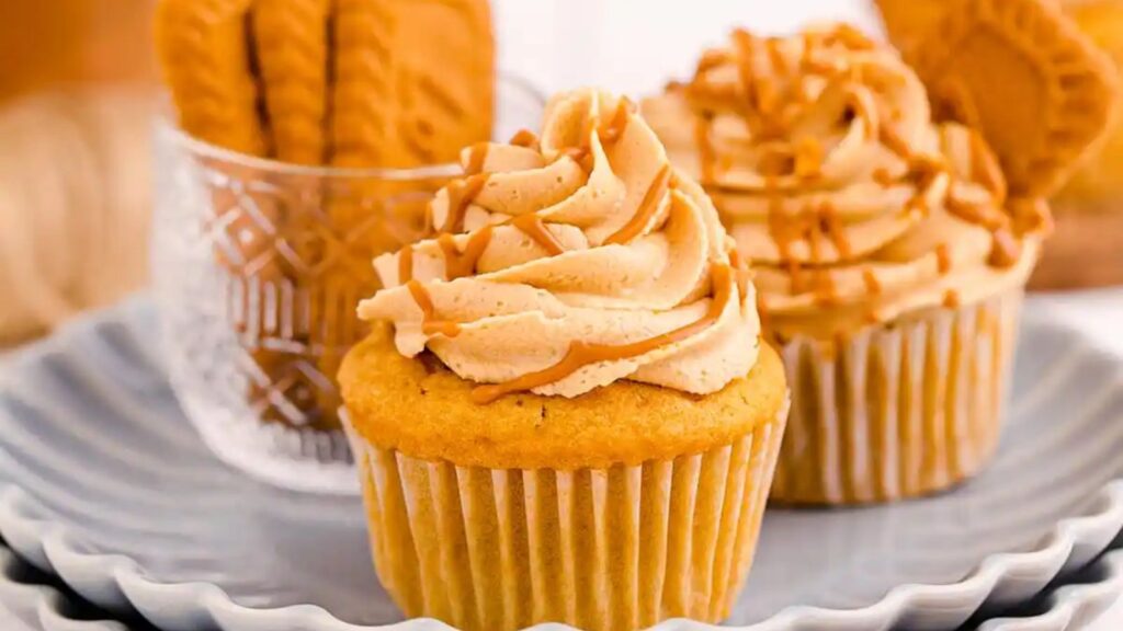 Biscoff Cupcakes by Like Mother Like Daughter