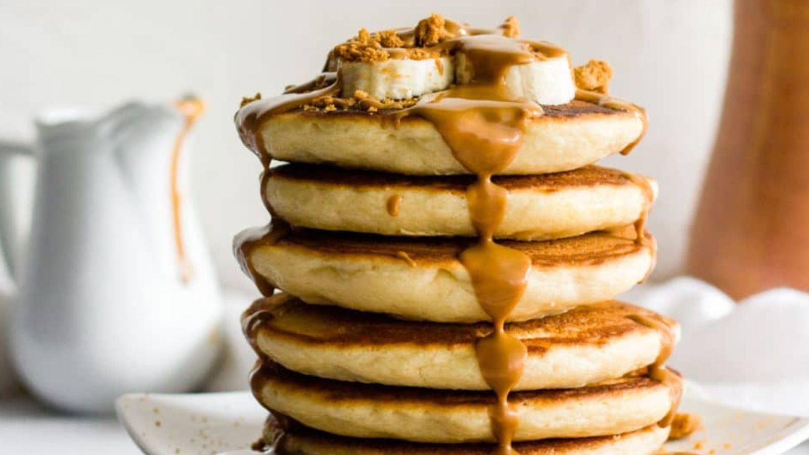 Biscoff Pancakes by Pastry Wishes