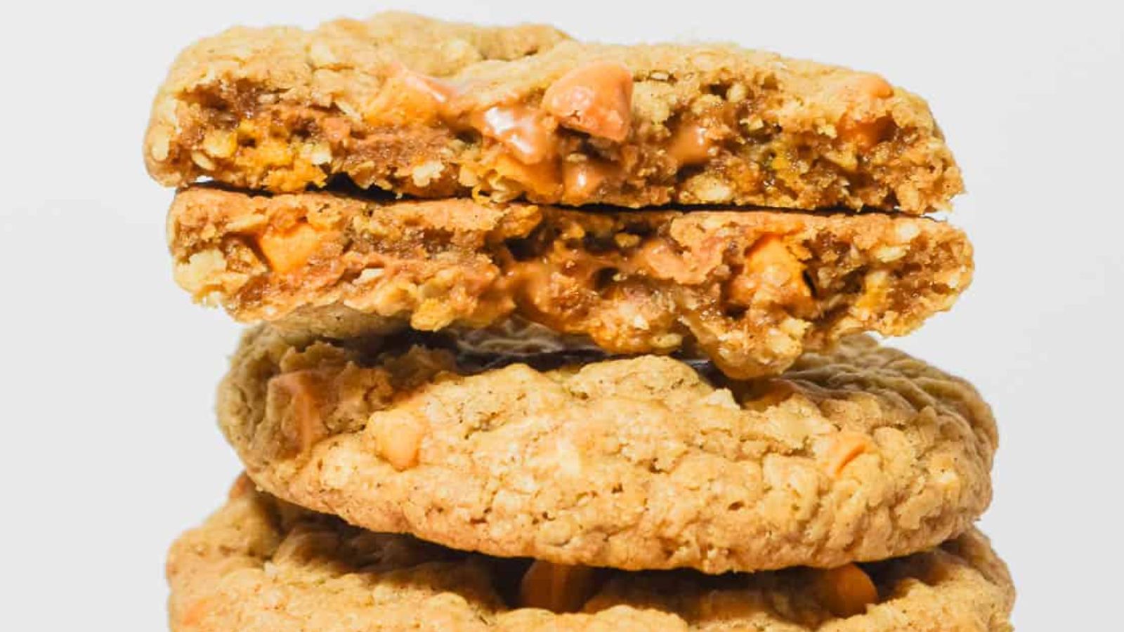 Butterscotch Biscoff Oatmeal Cookies by Waiting For Blancmange