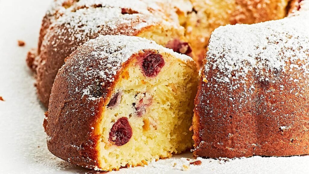 21 Cherry-licious Recipes to Try Now Cherry Bundt Cake by Cheerful Cook