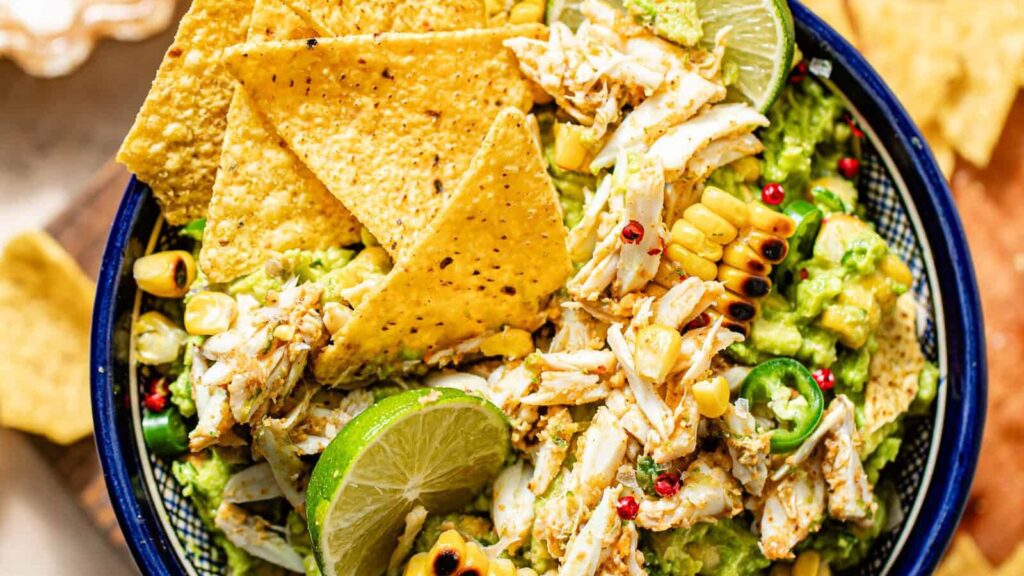Crab Guacamole by Britney Breaks Bread