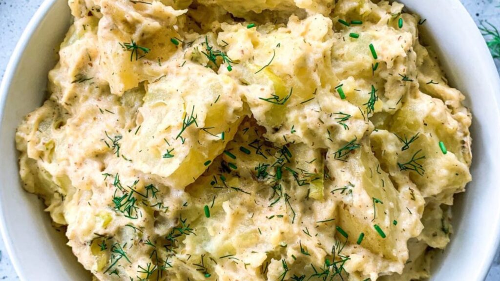 Picnic Like a Pro: 25 Crowd Pleasing Sides You Haven't Tried Yet Creamy Potato Salad by Simple and Fraiche