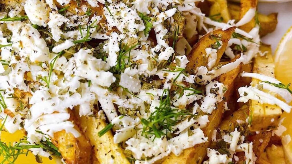Crispy Greek Fries Recipe by Powell Family Cooking