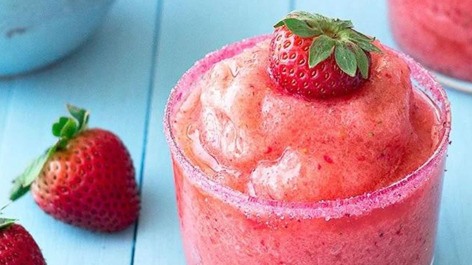 Frozen Strawberry Lemonade by As Easy As Apple Pie