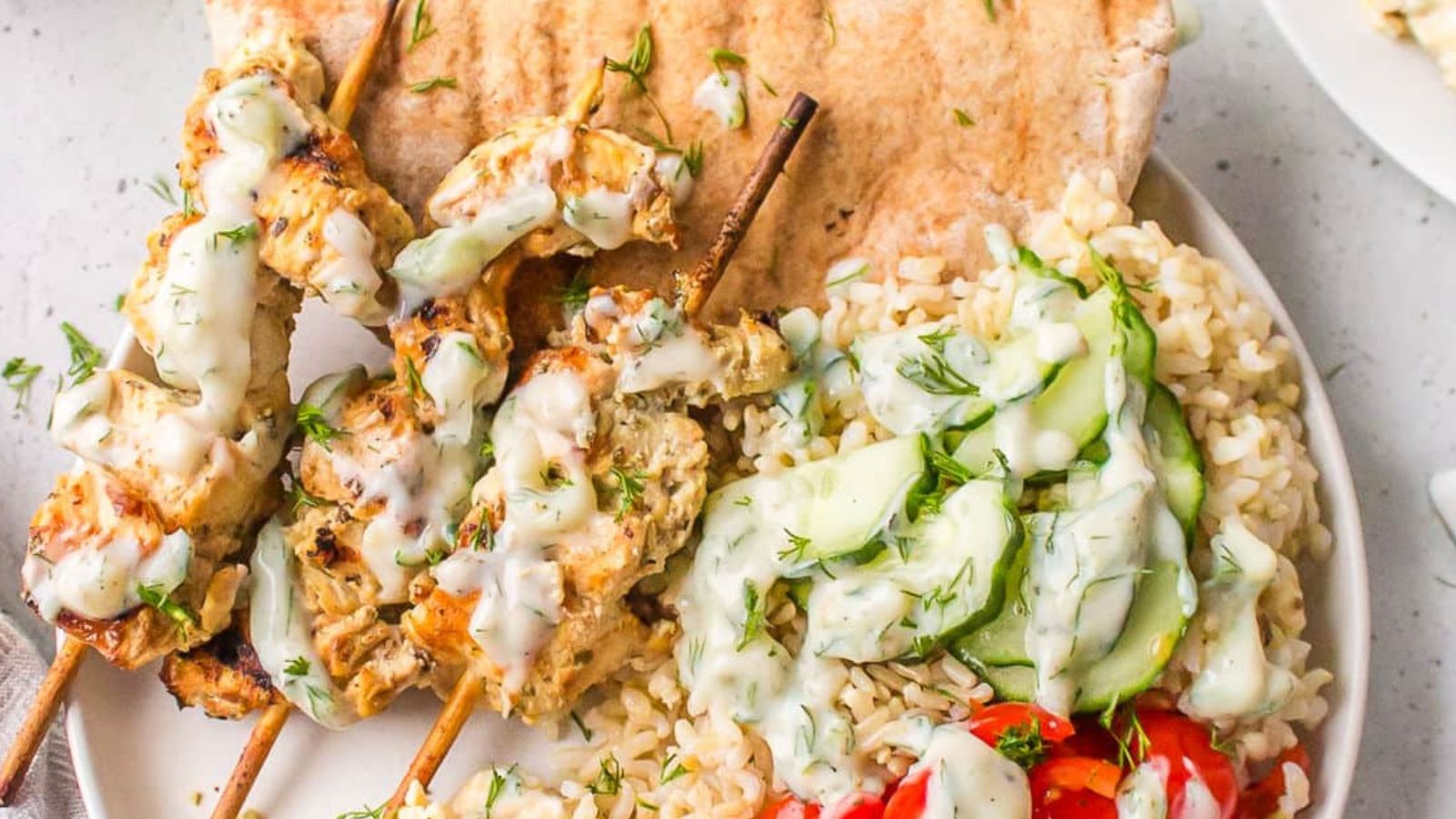 Greek Chicken Skewers by Cook Dinner Tonight