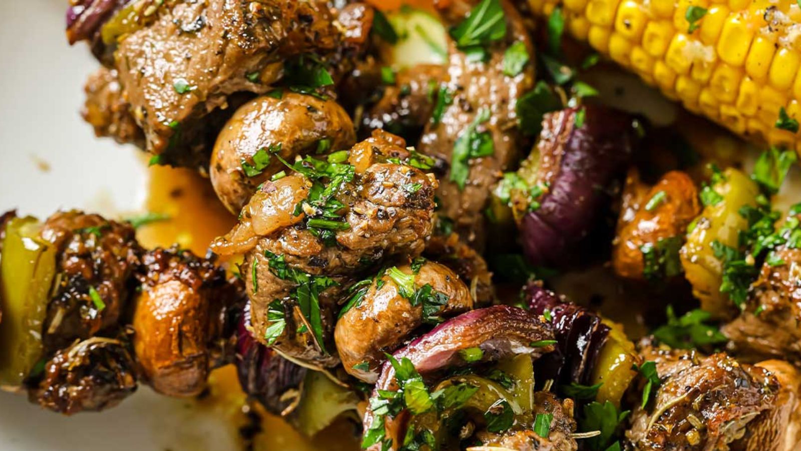 Grilled Beef Kabobs Marinade by Laura Fuentes