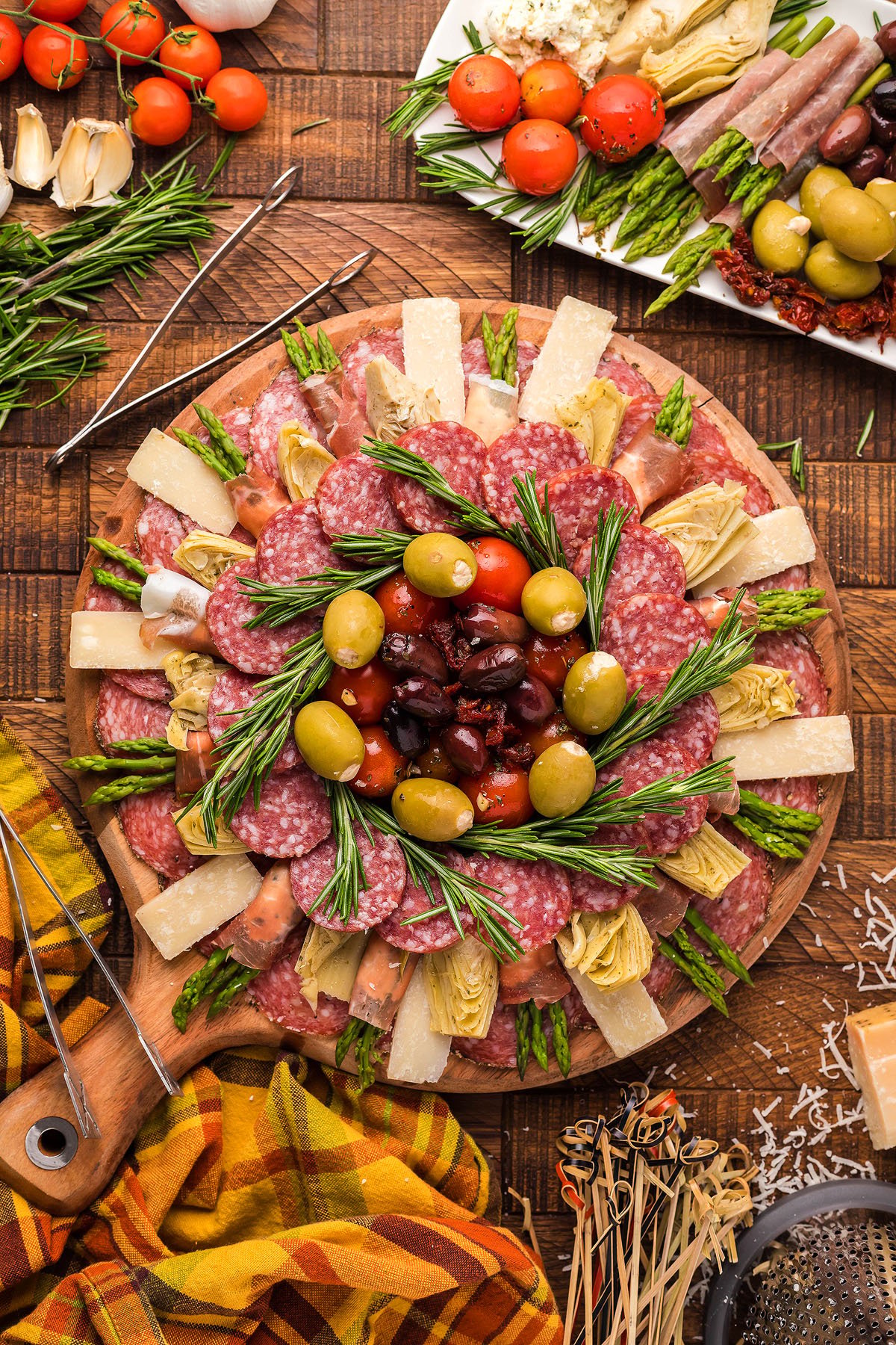 Italian Antipasto Board Appetizer by Xoxo Bella