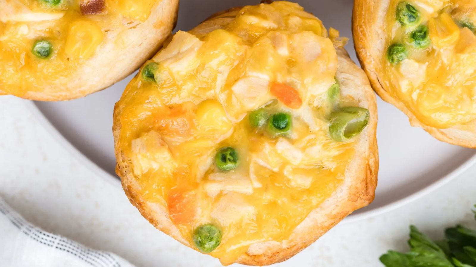 Mini Chicken Pot Pies by Semi Homemade Kitchen