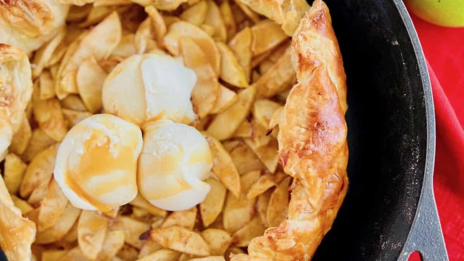 Puff Pastry Apple Galette by The Short Order Cook