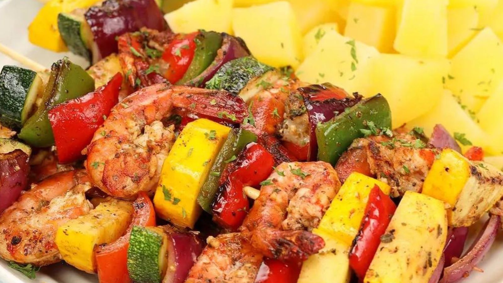 Shrimp Kabobs by Healthy Recipes 101