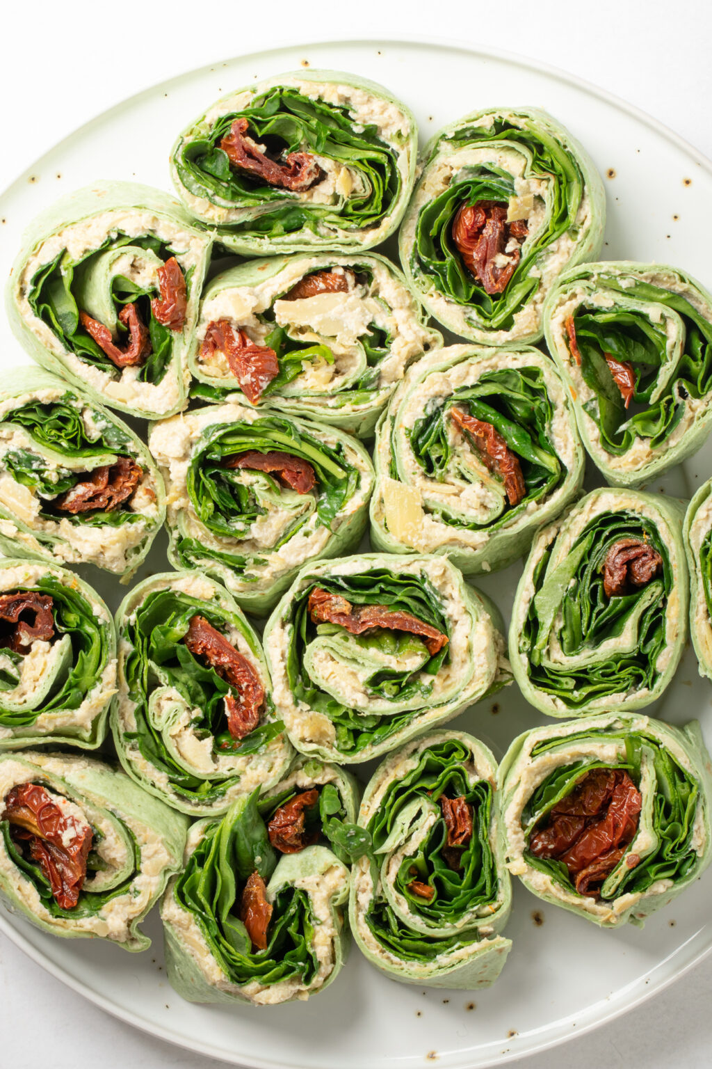 Spinach Artichoke Vegan Pinwheels by Zardy Plants