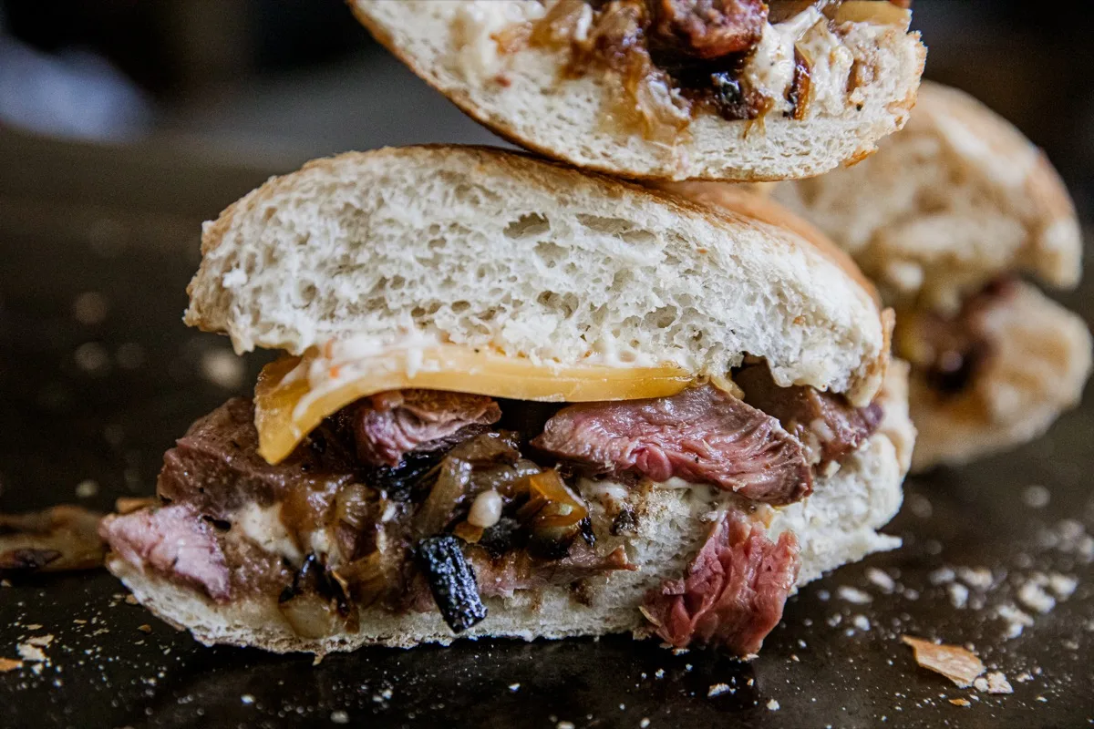 Traeger Grilled Steak Sandwich by Or Whatever You Do