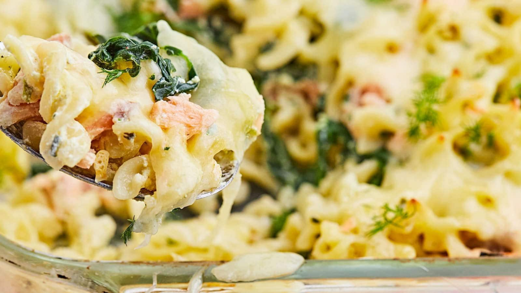 21 Casseroles That'll Change the Way You Think About Dinner Salmon Casserole by Cheerful Cook