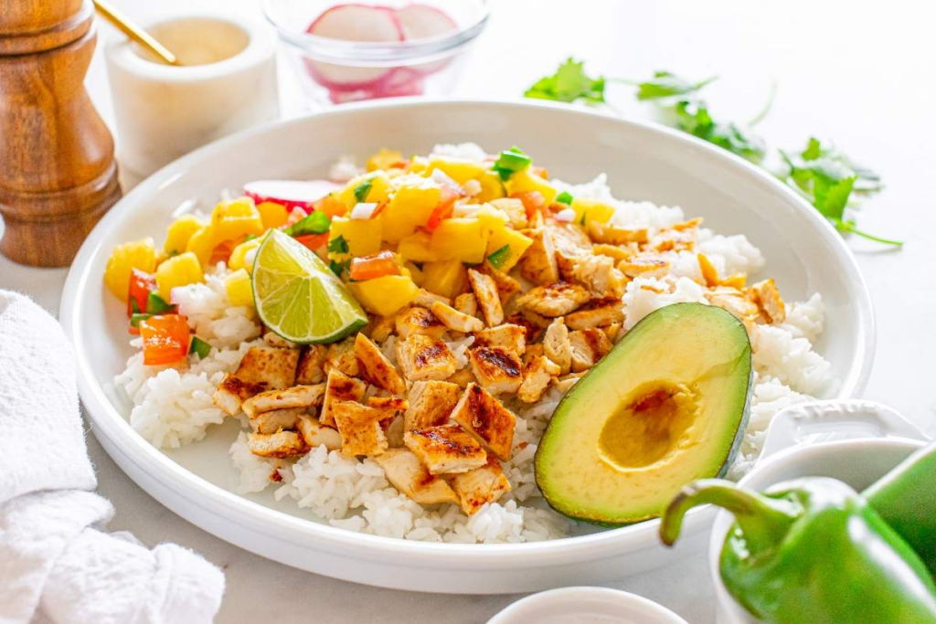 15 Flavorful Grilled Chicken Recipes Grilled Chicken with Pineapple Salsa by Xoxo Bella