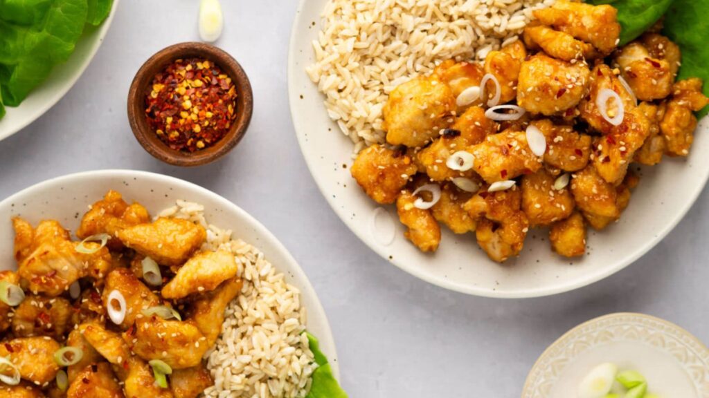 Orange You Glad? 19 Delicious Orange Chicken Recipes Air Fryer Orange Chicken by Begin With Balance