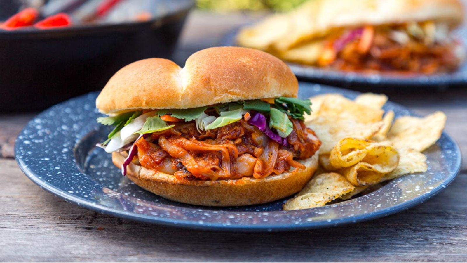 You Don't Know Jack: 18 Recipes That'll Make You a Jackfruit Fan BBQ Jackfruit Sandwich by Fresh Off The Grid
