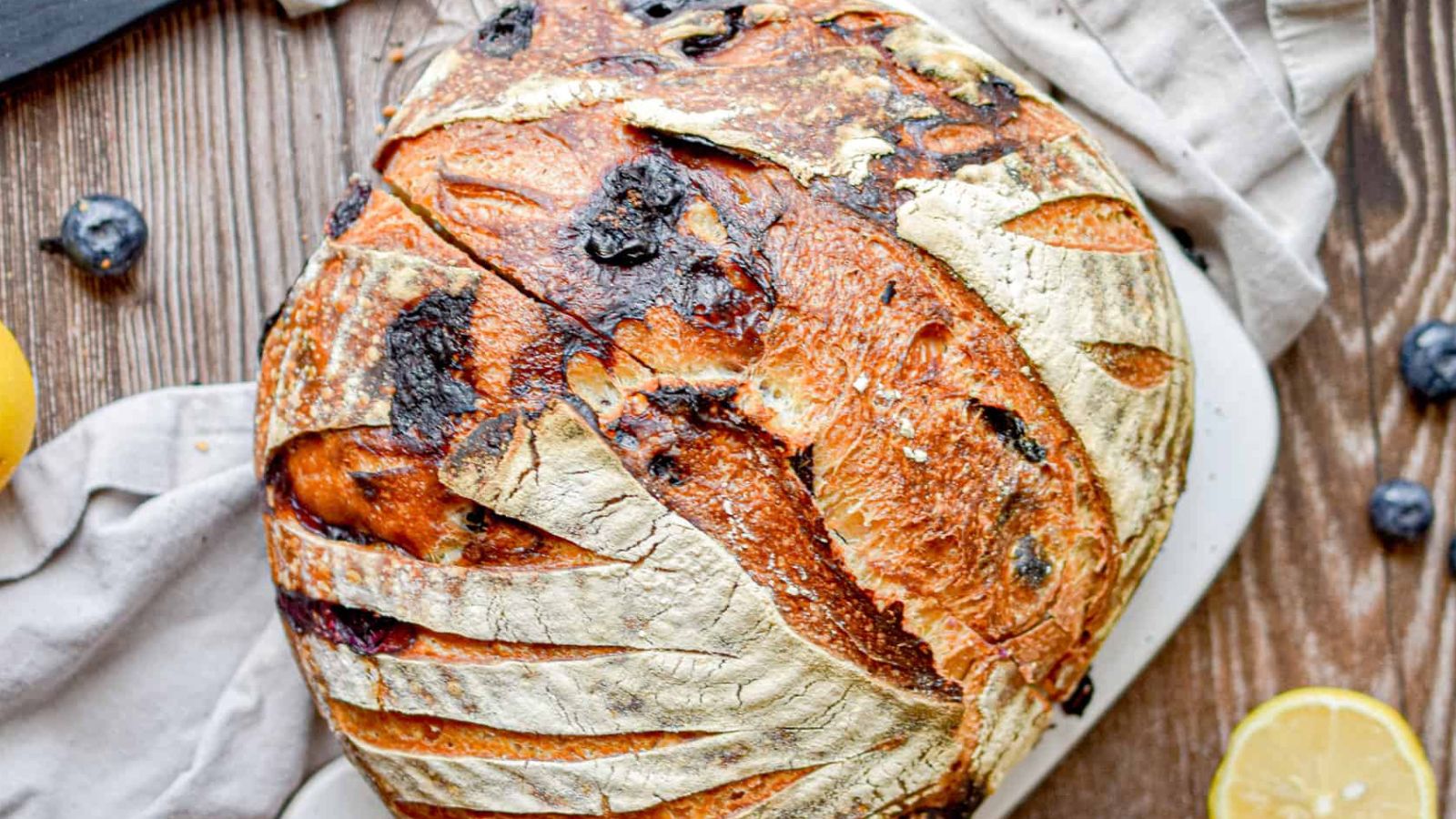 20 Sourdough Recipes That'll Make Headlines in Your Kitchen Blueberry Sourdough Bread (With Lemon Zest) by Lynn's Way Of Life