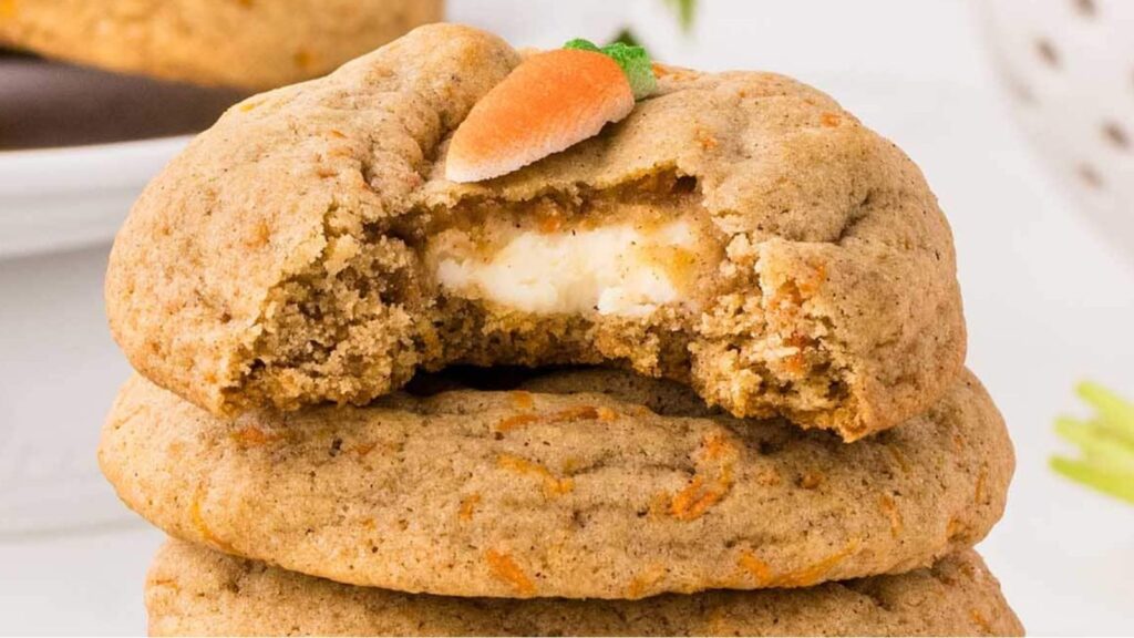 Double Trouble: 22 Stuffed Cookies Carrot Cake Stuffed Cookies by Princess Pinky Girl