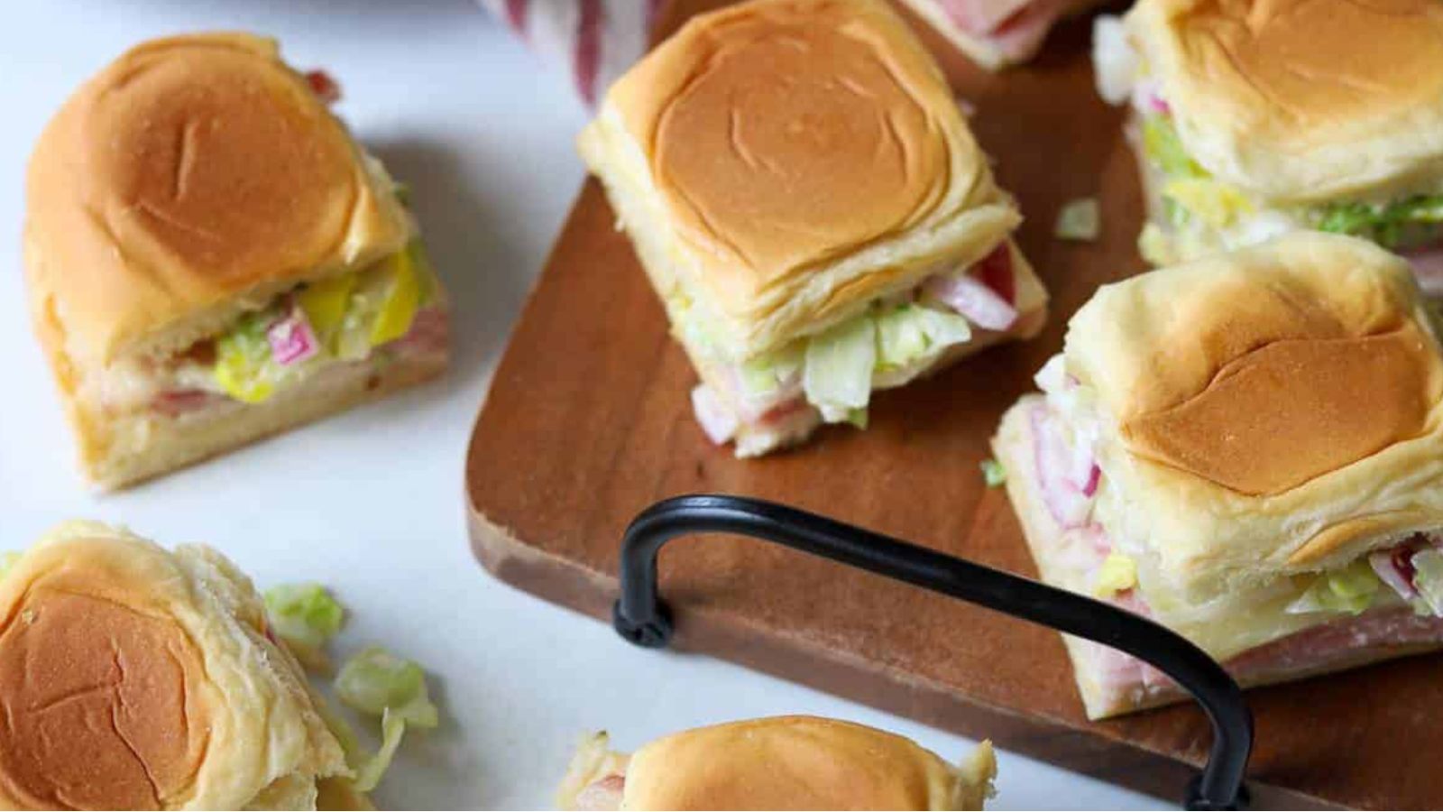 You Had Me at 'Aloha': 20 Hawaiian Roll Recipes Chopped Italian Sliders on Hawaiian Rolls by Simply Made Eats