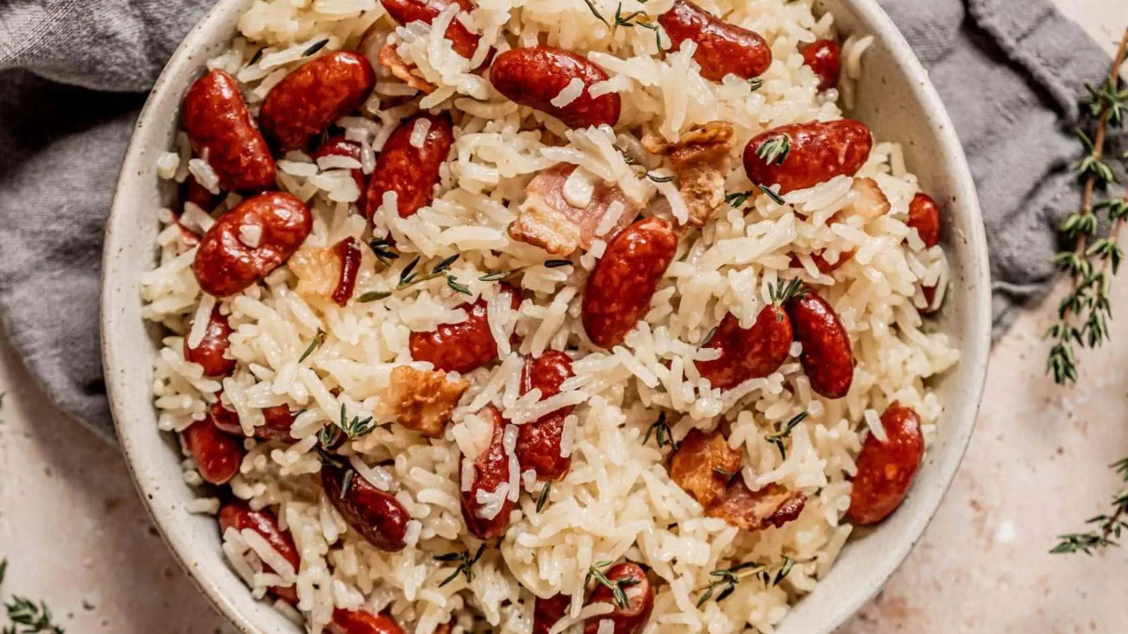 22 Caribbean Dishes That'll Knock Your Flip Flops Off Coconut Rice and Beans by Whisked Away Kitchen