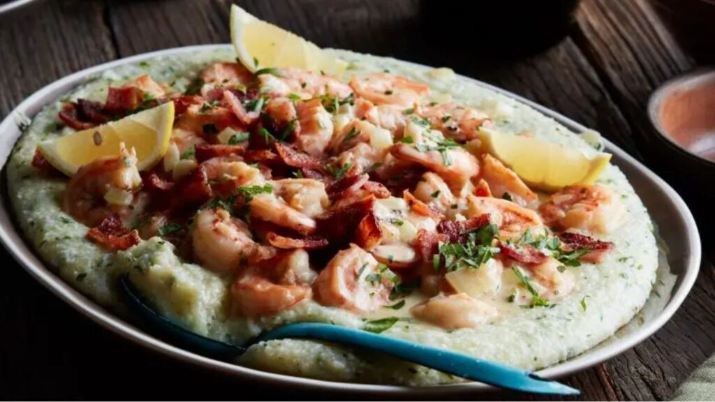 Saddle Up for Flavor: 21 Cowboy Recipes That’ll Have You Hollerin’ For More Cowboy Butter Shrimp and Grits by Food Network