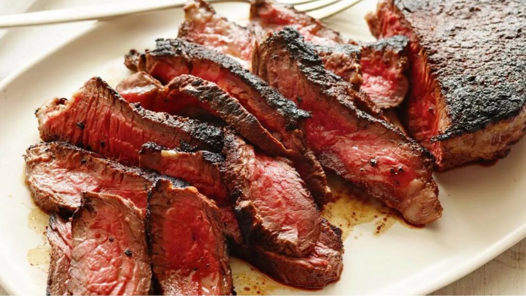 Saddle Up for Flavor: 21 Cowboy Recipes That’ll Have You Hollerin’ For More Cowboy Steak with Coffee and Chili Rub by Food Network (Ellie Krieger)