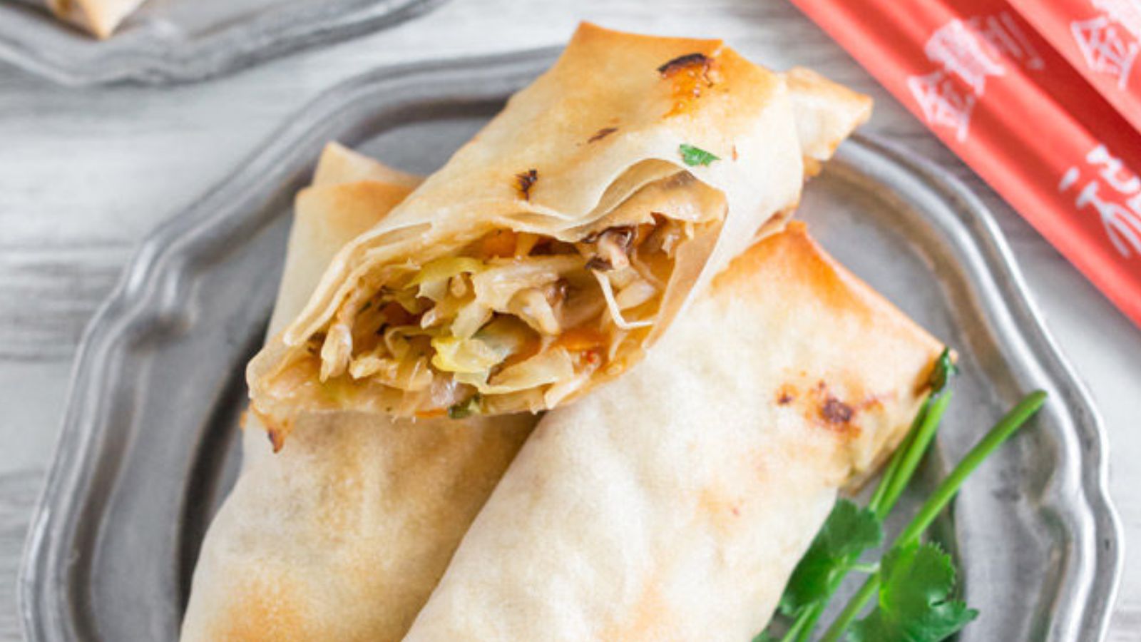 Roll With It: 18 Unique Egg Roll Recipes Crispy Baked Vegetable Egg Rolls by Kitchen Treaty