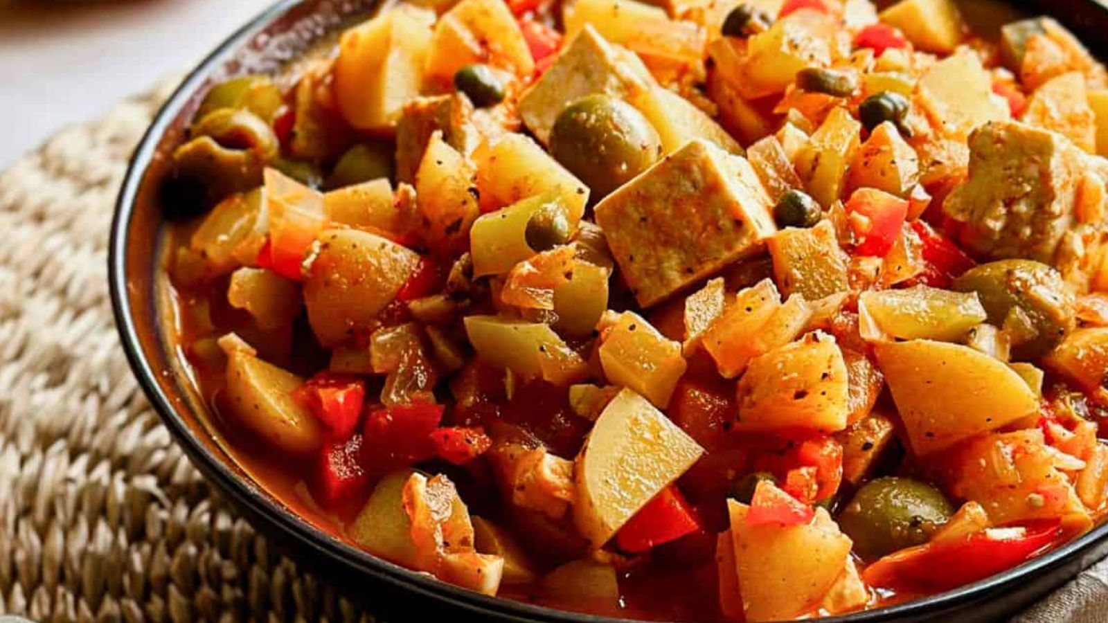 22 Caribbean Dishes That'll Knock Your Flip Flops Off Cuban-Inspired Vegan Fricase by Nuts and Twigs