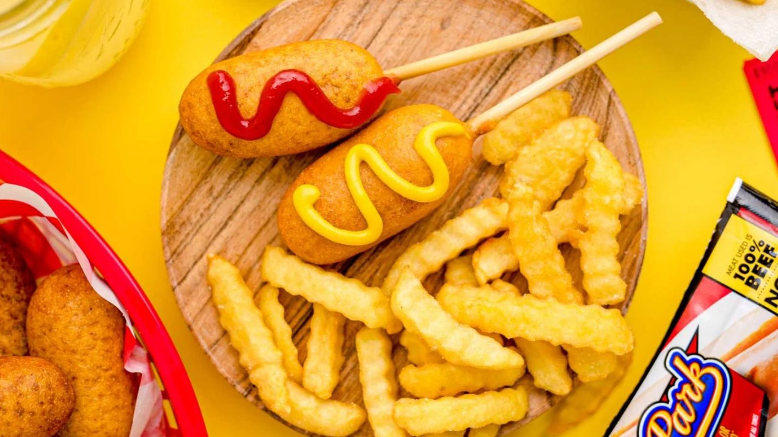 Mini Corn Dogs by Sugar and Soul