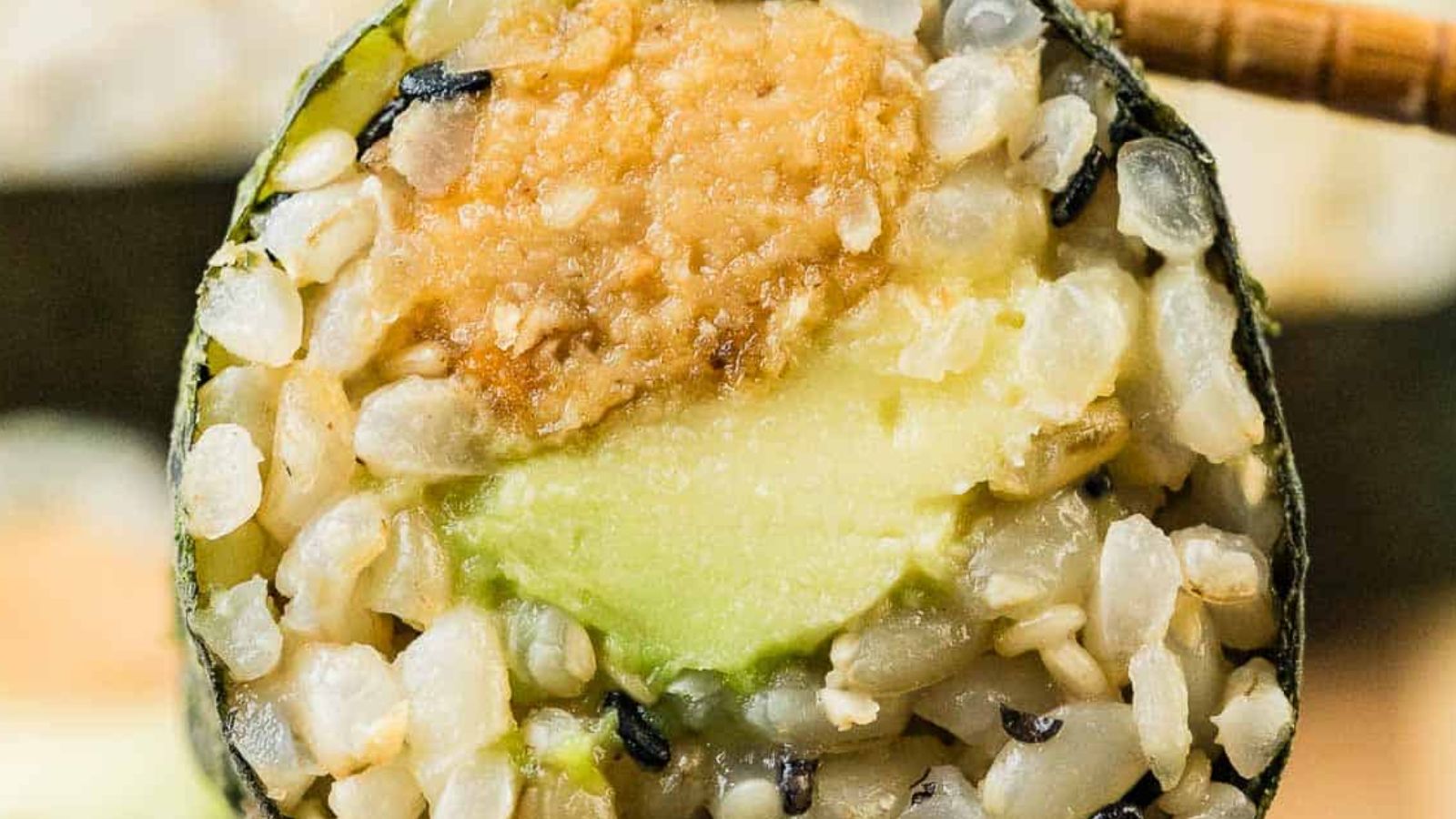 22 Recipes That'll Make You Obsessed with Avocado Peanut Avocado Sushi Roll by The Fruity Jem