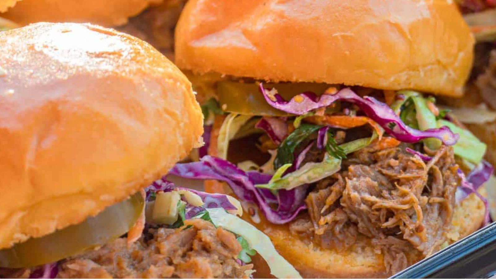 You Had Me at 'Aloha': 20 Hawaiian Roll Recipes Pulled Pork Sliders by Fresh Off The Grid