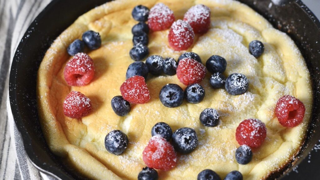 20 Sourdough Recipes That'll Make Headlines in Your Kitchen Sourdough Dutch Baby Pancake by Our Gabled Home