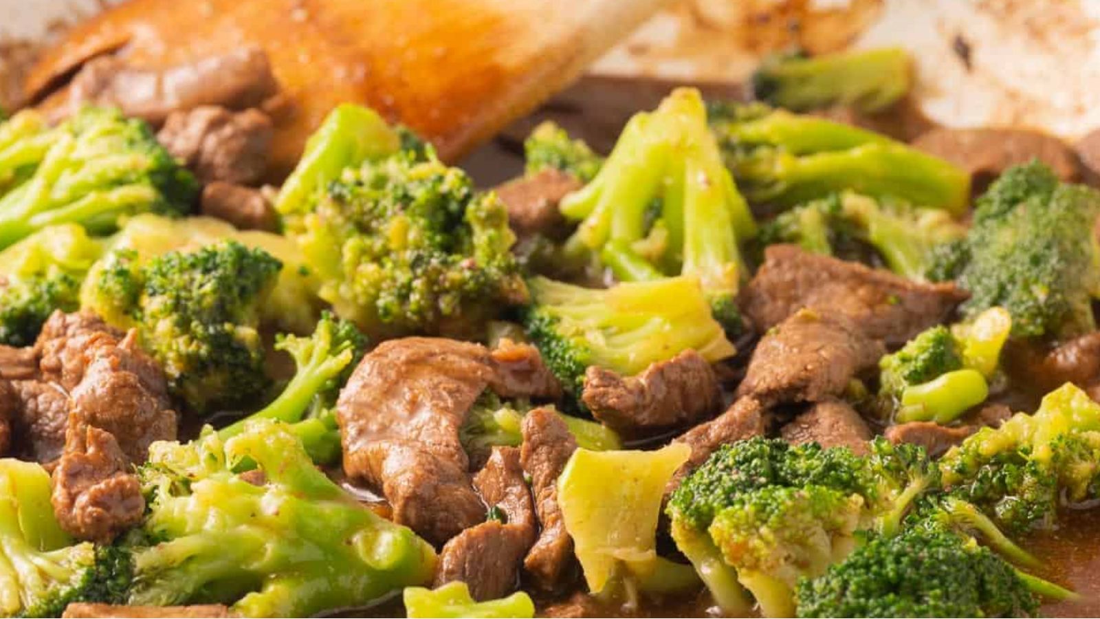 21 Lazy Chef’s One Pan Recipes Teriyaki Beef and Broccoli by Deb's Daily Dish