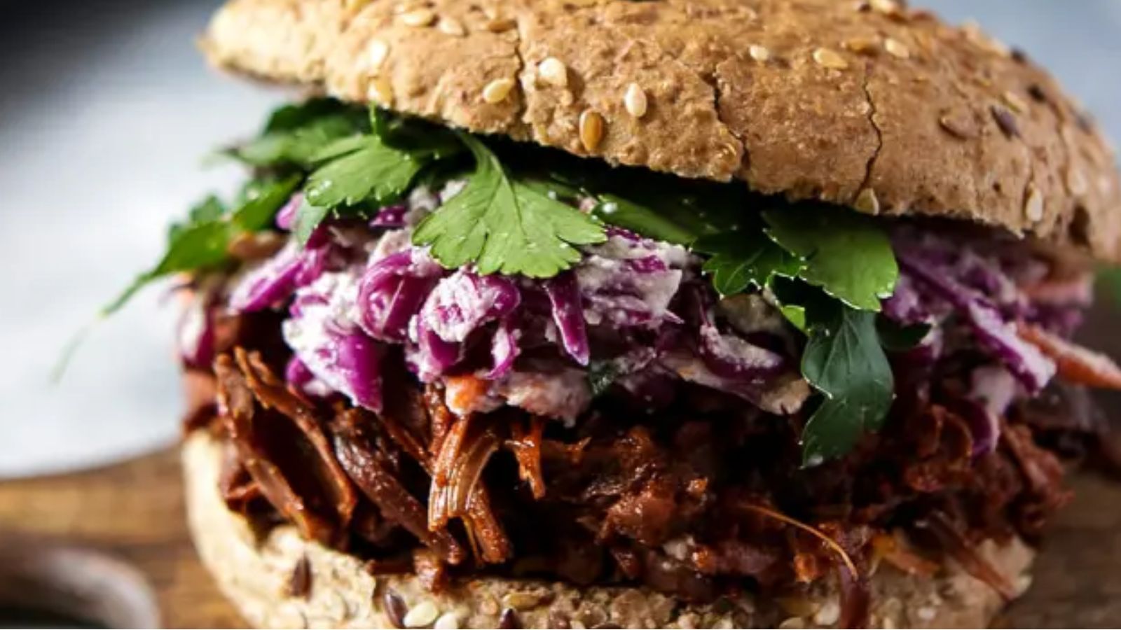 You Don't Know Jack: 18 Recipes That'll Make You a Jackfruit Fan Vegan Pulled Jackfruit Sandwich by Happy Kitchen