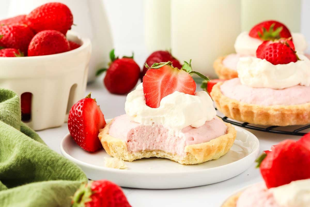 17 Tart Recipes That'll Win Over Any Crowd Strawberry Mousse Tartlets by Xoxo Bella